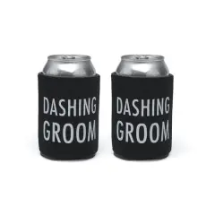 Hortense B. Hewitt Co. Dashing MR. Couple Can Coolers