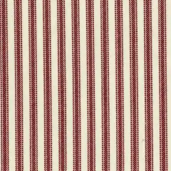 Springs Creative Harvest K Stripe Cranberry Fabric