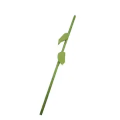 39.5" Green Floral Stem Rod