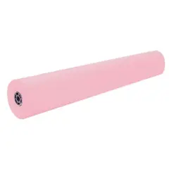 Rainbow&reg; Duo-Finish&reg; 36" x 1000ft Colored Kraft Paper Roll Pink