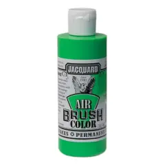Jacquard Airbrush Color, 4oz. Fluorescent Green