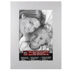 18" x 24" Mat By Studio D&eacute;cor&reg;, 12" x 18" Opening Ivory