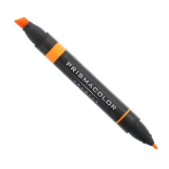 Prismacolor&reg; Premier&reg; Chisel/Fine Art Marker, Yellows/Oranges/Browns PM 015 Yellow Orange