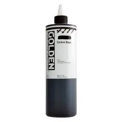 Golden&reg; High Flow Acrylics, 16oz. Carbon Black