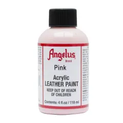 Angelus&reg; Acrylic Leather Paint, 4oz. Pink