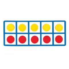 Giant Magnetic Foam Ten Frames, Set of 2