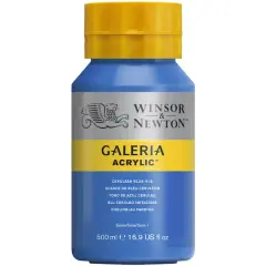 Winsor & Newton&trade; Galeria Acrylic&trade;, 500mL Cerulean Blue Hue