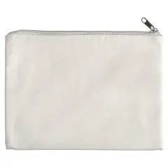 10" x 8" White Canvas Pouch by Make Market&reg;