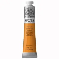 Winsor & Newton&trade; Winton 6.75oz. Oil Colour&trade; Paint Cadmium Yellow Deep Hue