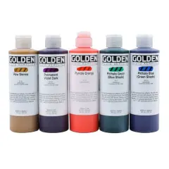 Golden&reg; Fluid Acrylics, 8oz. Naphthol Red Medium