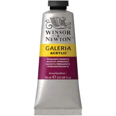 Winsor & Newton&trade; Galeria Acrylic&trade;, 60mL Permanent Magenta