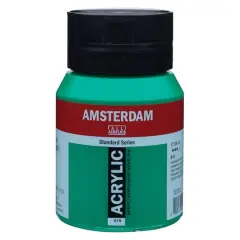 Amsterdam 500mL Standard Series Acrylic Paint 619 Permanent Green Deep