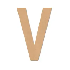 8" MDF Block Letter by Make Market&reg; V