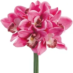 Real Touch&trade; Pink Cymbidium Bouquet