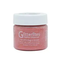 Angelus&reg; Glitterlites Flexible Glittercoat Orange Orange
