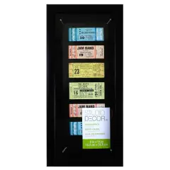 6" x 14" Black Panel Shadow Box by Studio D&eacute;cor&reg;