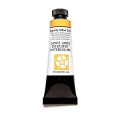 Daniel Smith Extra Fine&trade; Watercolor Paint, 15mL Burgundy Yellow Ochre