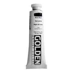 Golden&reg; 2oz. Heavy Body Acrylic Paint Bone Black