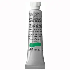 Winsor & Newton&reg; Professional Water Colour&trade; Paint, 5mL Winsor Green (Yellow Shade)