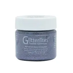 Angelus&reg; Glitterlites Flexible Glittercoat Gunmetal
