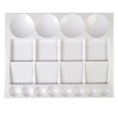 20 Well Rectangular Artist Palette by Artist's Loft&trade;