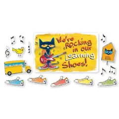 We're Rocking in Our Learning Shoes, Pete the Cat&reg; Bulletin Board Set