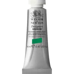 Winsor & Newton&reg; Designers Gouache Permanent Green Middle
