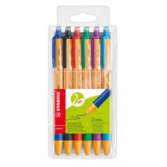 Stabilo&reg; Pointball 6 Color Pen Wallet Set