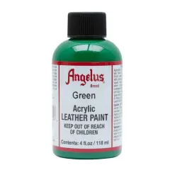 Angelus&reg; Acrylic Leather Paint, 4oz. Green