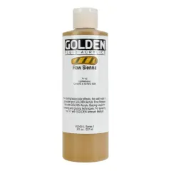 Golden&reg; Fluid Acrylics, 8oz. Raw Sienna