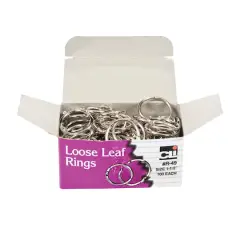 Charles Leonard 1.5" Loose Leaf Book Rings