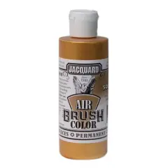 Jacquard Airbrush Color, 4oz. Metallic Solar Gold