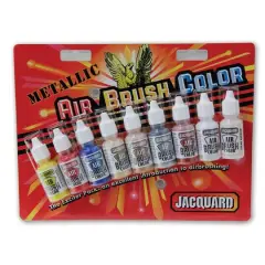 Jacquard Airbrush Metallic, 9-Color Set