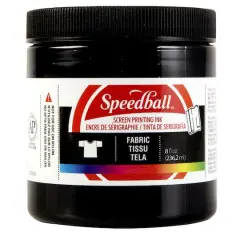 Speedball&reg; Fabric Screen Printing Ink Black