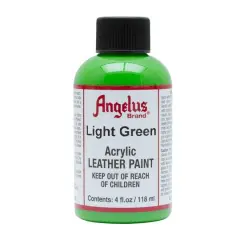 Angelus&reg; Acrylic Leather Paint, 4oz. Light Green