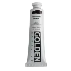Golden&reg; 2oz. Heavy Body Acrylic Paint Permanent Maroon