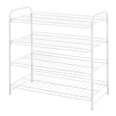 Whitmor 4 Tier Closet Shelves, White