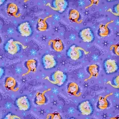 Disney Frozen Sisters Ice Skating Heart Framed