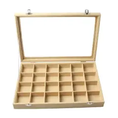 Burlap Tray with Lid By Bead Landing&trade;