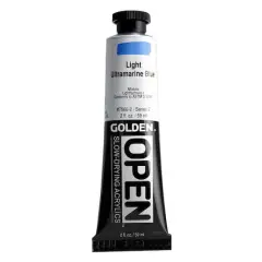 Golden&reg; OPEN&trade; Slow-Drying Acrylics, 2oz. Light Ultramarine Blue