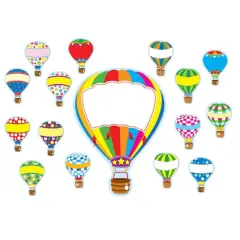 Carson Dellosa&trade; Hot Air Balloons Bulletin Board Set, 38 Pieces