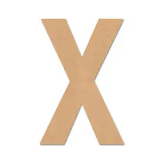 8" MDF Block Letter by Make Market&reg; X
