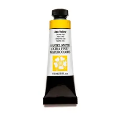 Daniel Smith Extra Fine&trade; Watercolor Paint, 15mL Azo Yellow