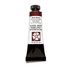 Daniel Smith Extra Fine&trade; Watercolor Paint, 15mL Burnt Sienna