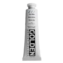Golden&reg; 2oz. Heavy Body Acrylic Paint Zinc White