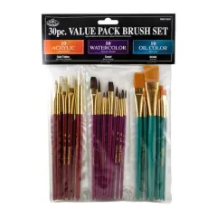 Royal & Langnickel&reg; 30 Piece Value Pack Brush Set