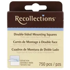 Recollections&trade; Double-Sided Mounting Squares, Permanent
