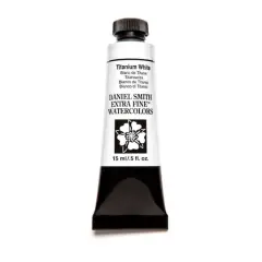Daniel Smith Extra Fine&trade; Watercolor Paint, 15mL Titanium White