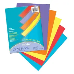 Array&reg; Vibrant Colors Card Stock, 100 Sheets