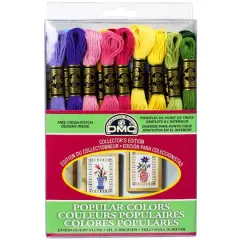 DMC&reg; Popular Colors Embroidery Floss Pack
